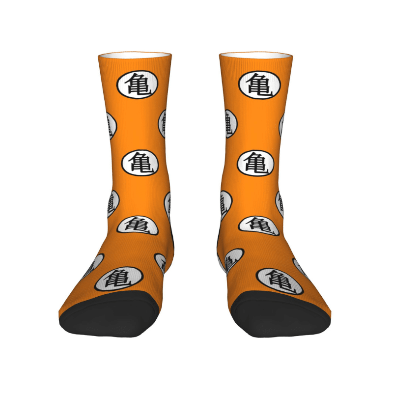 Chaussettes Dragon Ball Z Symbole Kame 1 Chaussettes Dragon Ball Z Symbole Kame, Chaussettes Dragon Ball Orange