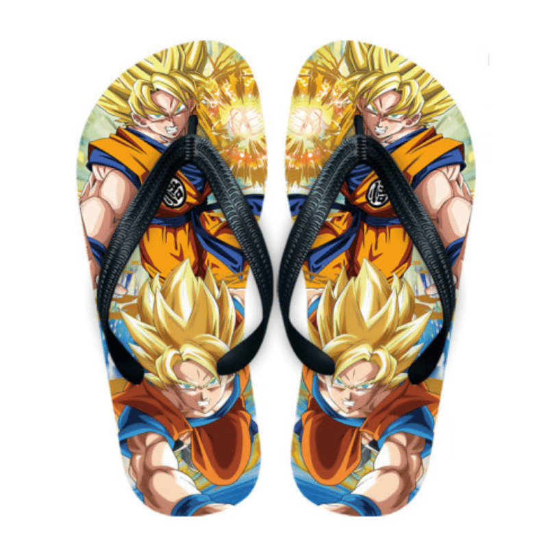 Sandales Dragon Ball Z Goku Transformation, Sandales Dragon Ball