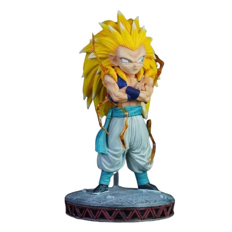 Figurine Gotenks Super Saiyan 3 de 25 cm, Figurine Gotens Dragon Ball