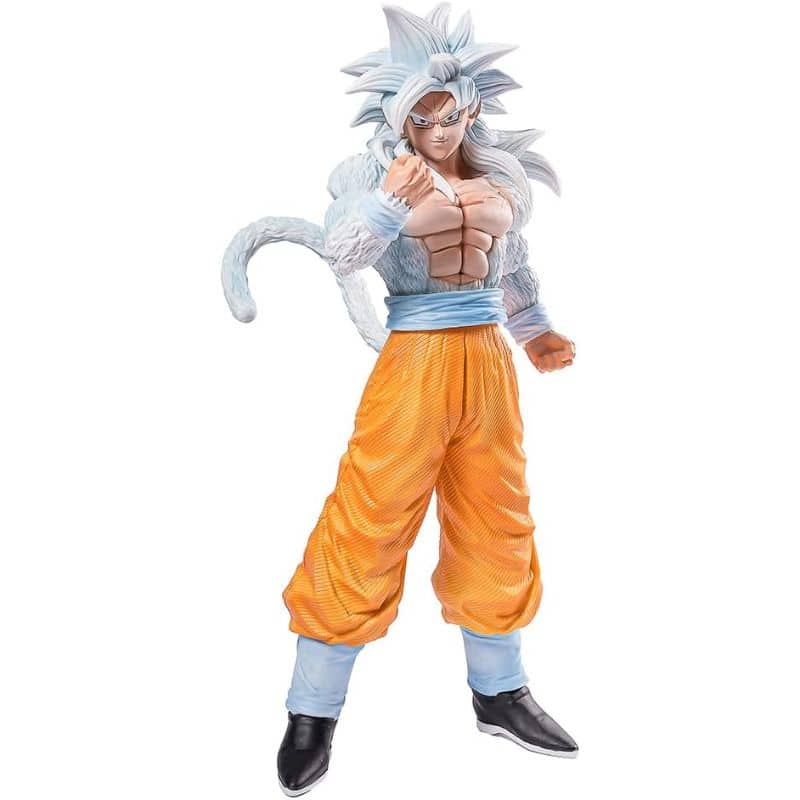Figurine Goku Ultra Instinct Avec Queue De Saiyan 29 cm 1 Figurine Goku Ultra Instinct Avec Queue De Saiyan 29 cm