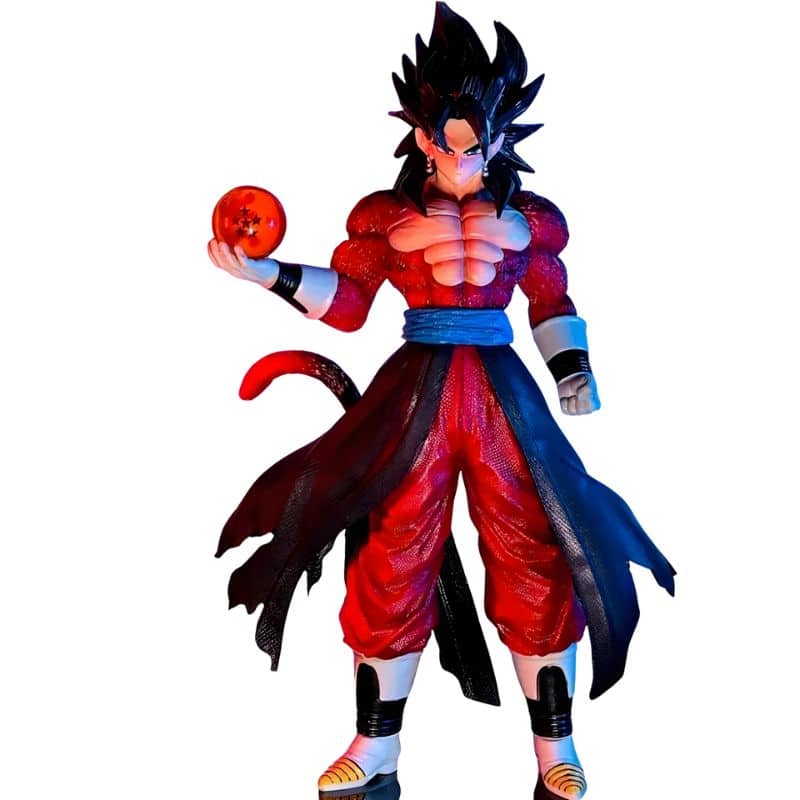 Figurine Goku Super Saiyan 4 Tenant Boule Du Dragon 29 cm 1 Figurine Goku Super Saiyan 4 Tenant Boule Du Dragon 29 cm