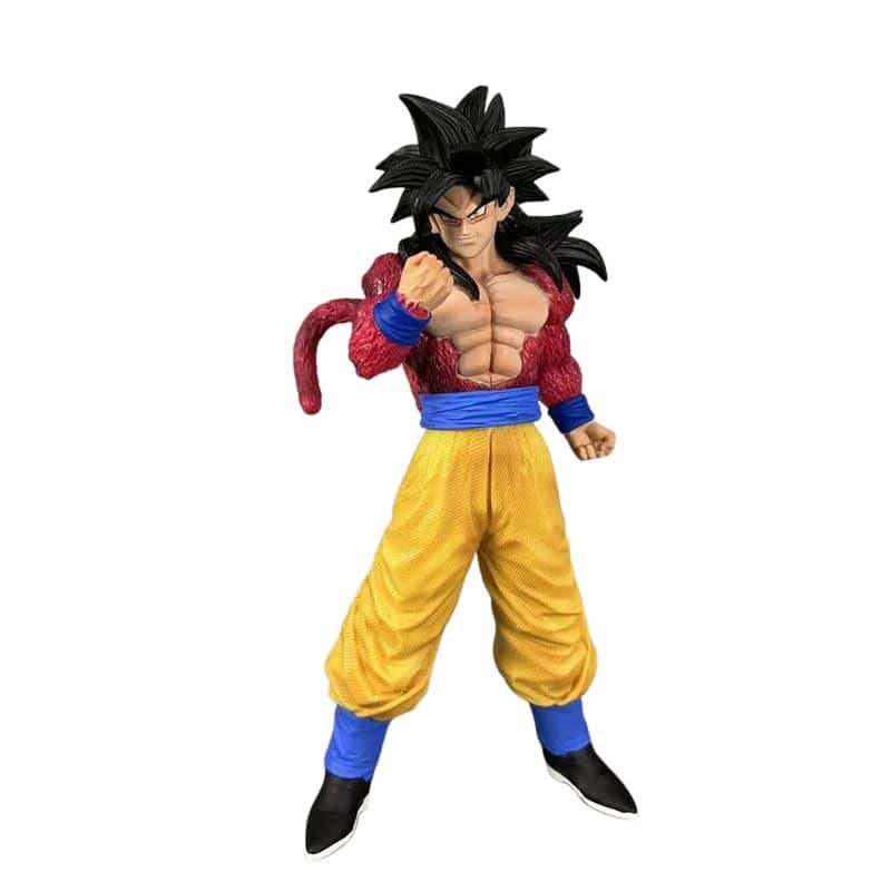 Figurine Goku Super Saiyan 4 Poing Fermé Et Regard Intense 29 cm 1 Figurine Goku Super Saiyan 4 Poing Fermé Et Regard Intense 29 cm