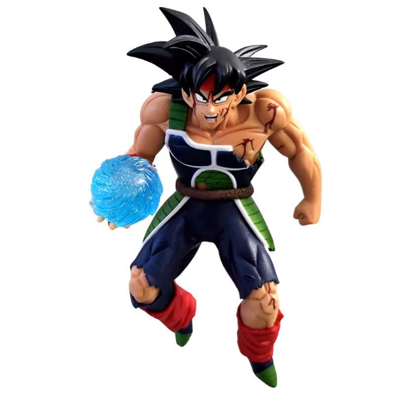 Figurine Bardock Saiyan En Pleine Attaque 14 cm