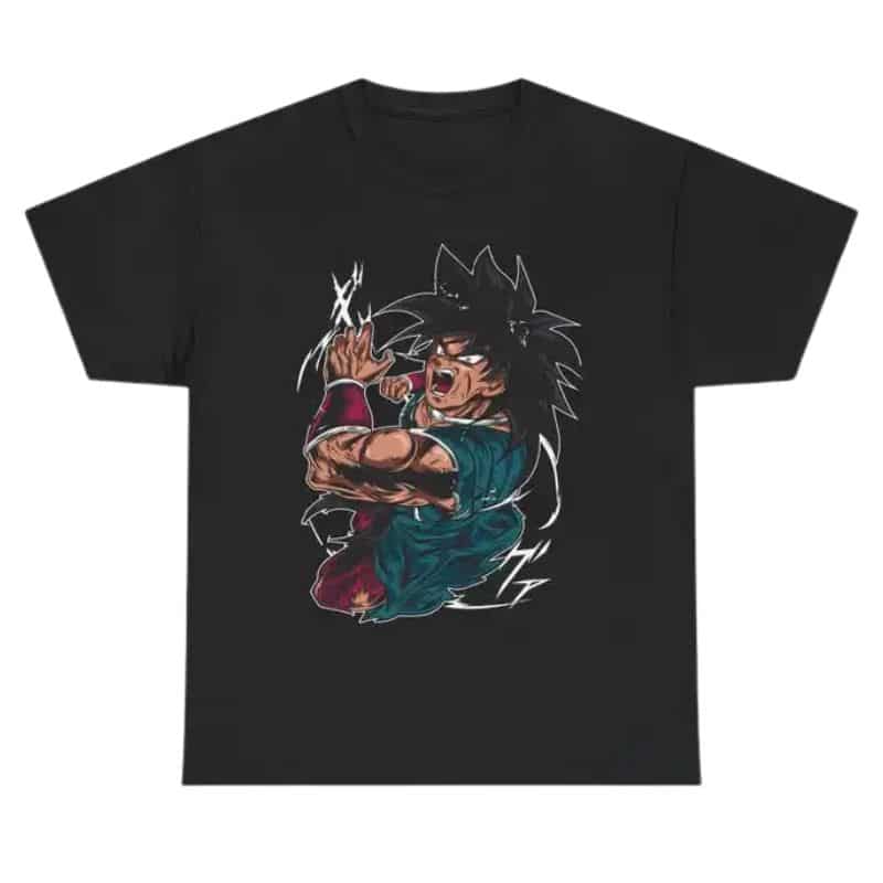 T-shirt Dragon Ball Broly Force Ultime Noir , T-Shirt Dragon Ball Noir