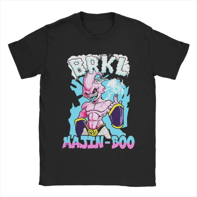 T-shirt Dragon Ball Majin Boo Méchant Collector Noir 1 T-shirt Dragon Ball Majin Boo Méchant Collector Noir, T-Shirt Dragon Ball
