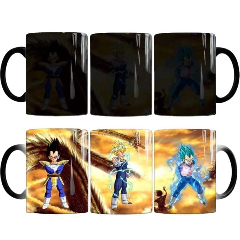Mug Dragon Ball Vegeta Tasse Chaleur Magique 1 Mug Dragon Ball Vegeta Tasse Chaleur Magique, Mug Dragon Ball