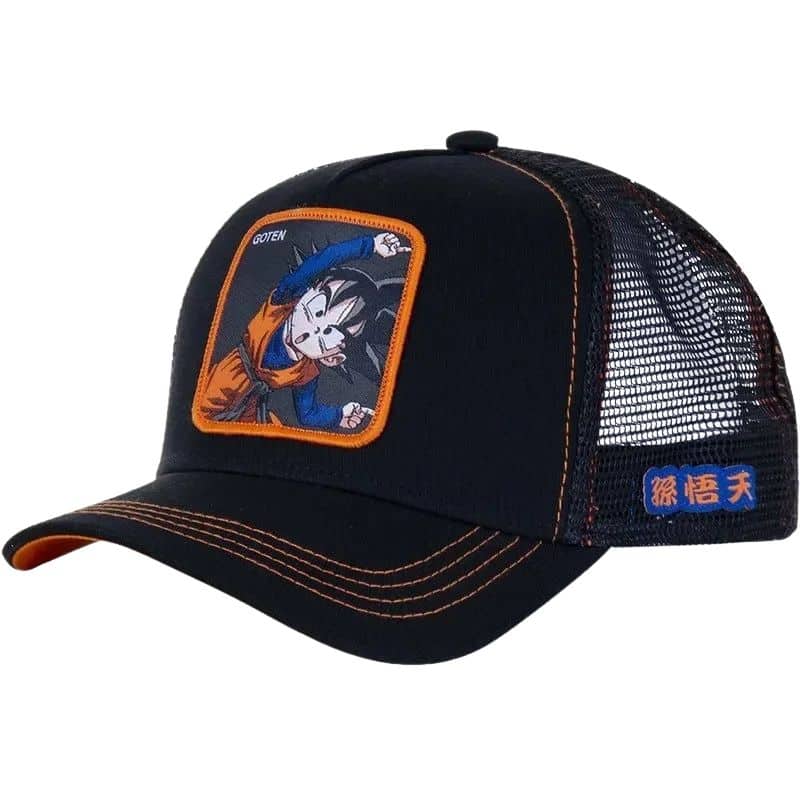 Casquette Dragon Ball Z Goten Look Urbain 1 Casquette Dragon Ball Z Goten Look Urbain, Casquette Dragon Ball