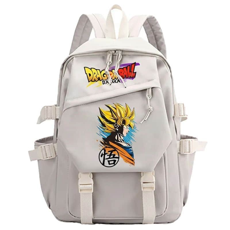 Cartable Dragon Ball Daima avec Goku Super Saiyan Jaune 1 Cartable Dragon Ball Daima avec Goku Super Saiyan Jaune, Cartable Dragon Ball