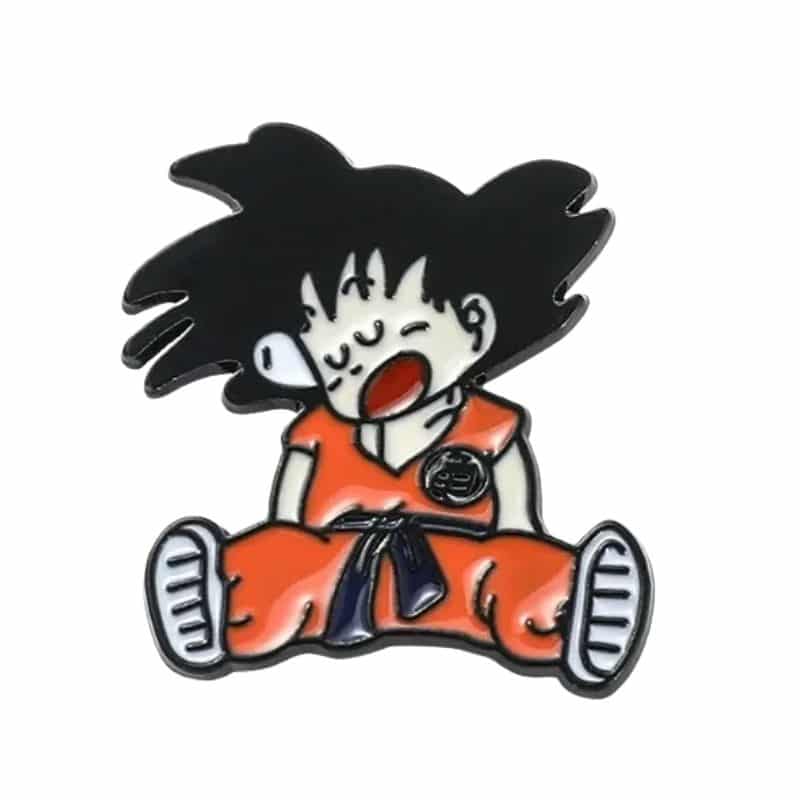Pins Dragon Ball Goku Enfant Endormi 1 Pin’s Dragon Ball Goku Enfant Endormi, Pins Dragon Ball