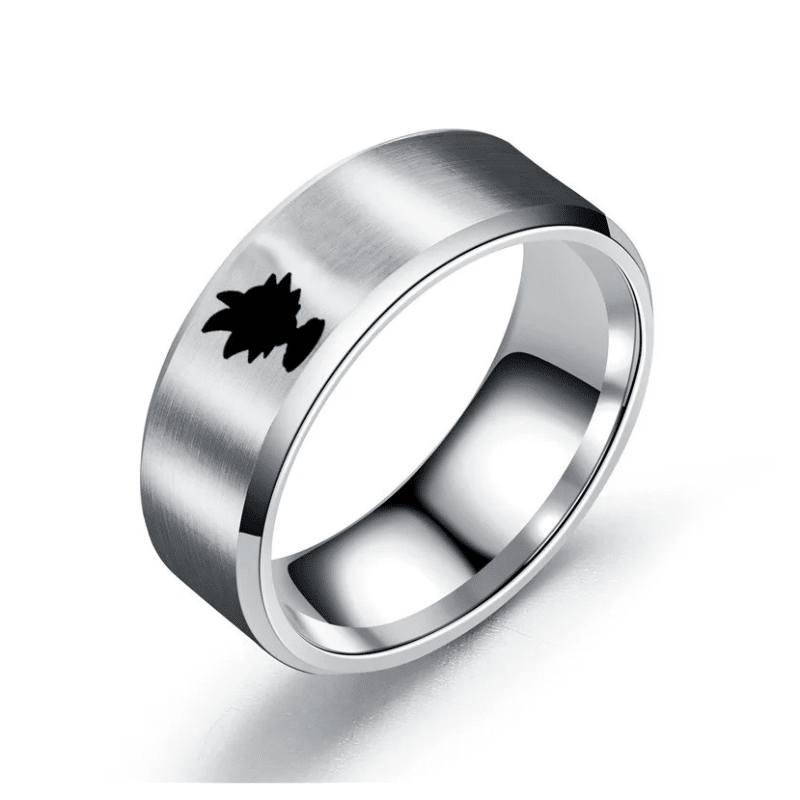 Bracelet Dragon Ball Boules de Cristal Accessoire Cosplay 5 Bague Dragon Ball Gravure Goku, Bague Dragon Ball