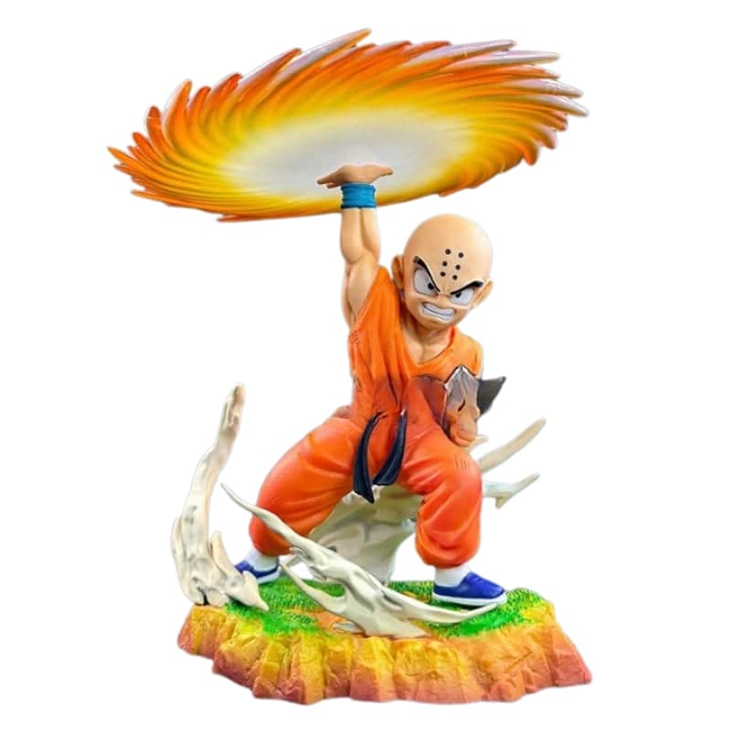 Figurine Krilin Lancement De Kienzan 18 cm, Figurine Kirlin Dragon Ball