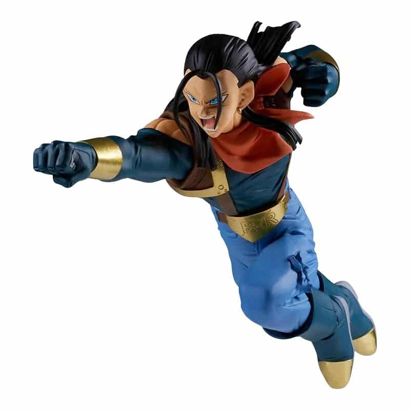 Figurine C17 Attaque Dynamique 16 cm 1 Figurine C17 Attaque Dynamique 16 cm, Figurine C17 Dragon Ball