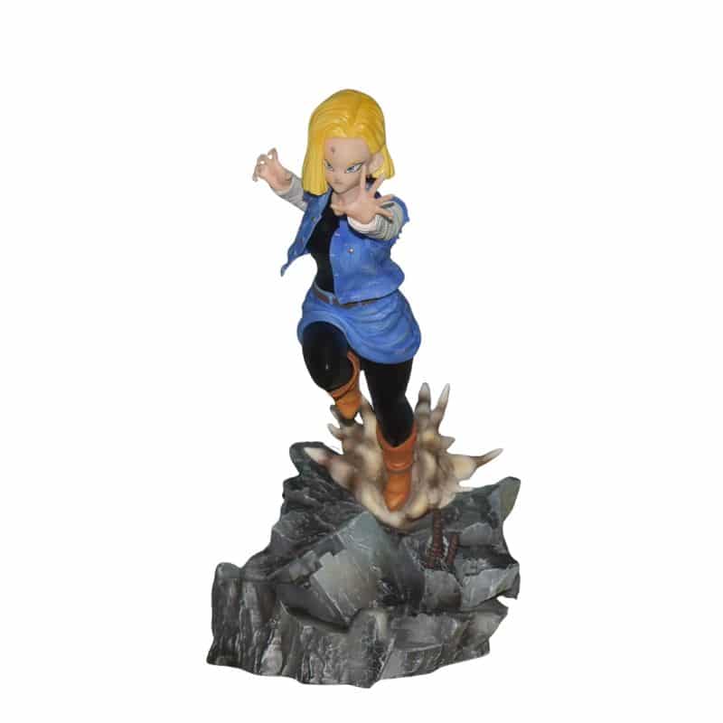 Figurine C18 Pose Épique 27 cm 1 Figurine C18 Pose Épique 27 cm, Figurine C18 Dragon Ball