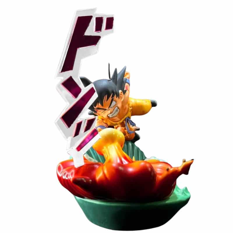 Figurine Goku Cri de Puissance 9 cm, Figurine Goku Dragon Ball