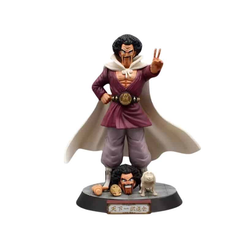 Figurine Mr. Satan Héros Autoproclamé 23 cm, Figurine Mr Satan Dragon Ball