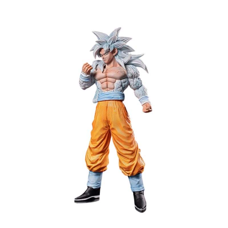 Figurine Goku Ultra Instinct Avec Queue De Saiyan 29 cm - Vue 2 Figurine Goku Ultra Instinct Avec Queue De Saiyan 29 cm - Vue 2