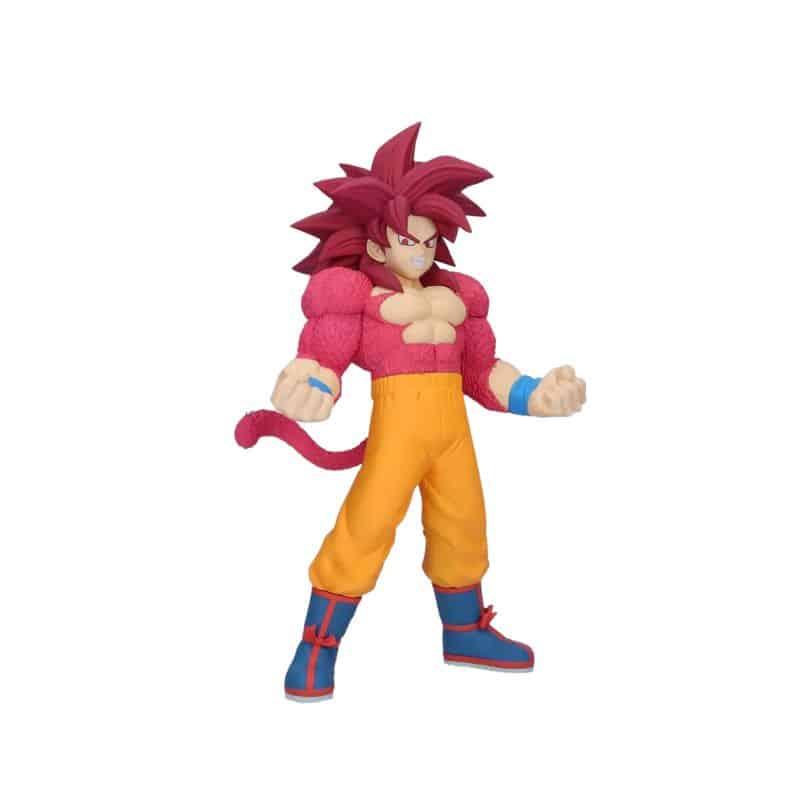 Figurine Goku Super Saiyan 4 Position Prête Au Combat 17 cm - Vue 2 Figurine Goku Super Saiyan 4 Position Prête Au Combat 17 cm - Vue 2