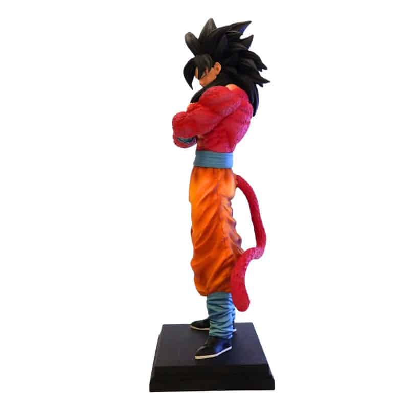 Figurine Goku Super Saiyan 4 Bras Croisés Sur Socle Noir 30 cm - Vue 2 Figurine Goku Super Saiyan 4 Bras Croisés Sur Socle Noir 30 cm - Vue 2