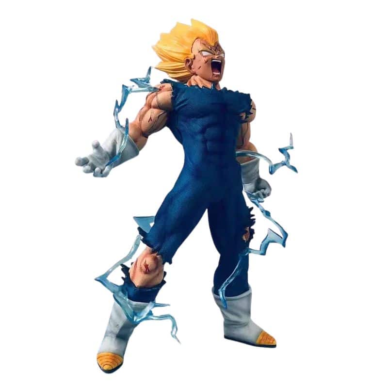 Figurine Vegeta Transformation Enragée Super Saiyan 27 cm - Vue 2 Figurine Vegeta Transformation Enragée Super Saiyan 27 cm - Vue 2