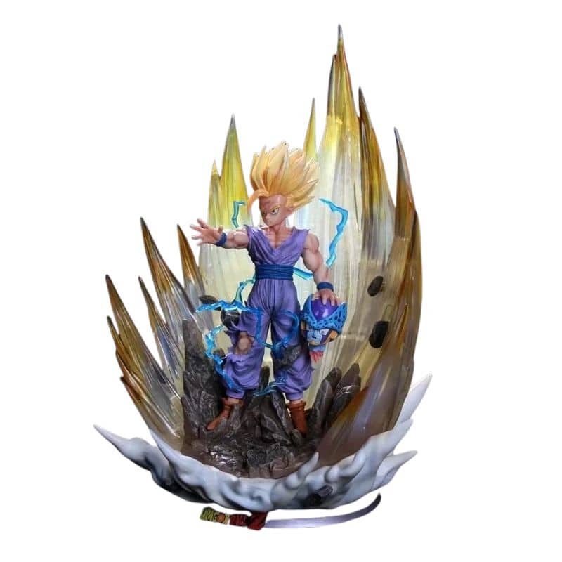 Figurine Gohan Super Saiyan 2 Victoire Sur Cell 42 cm - Vue 2 Figurine Gohan Super Saiyan 2 Victoire Sur Cell 42 cm - Vue 2