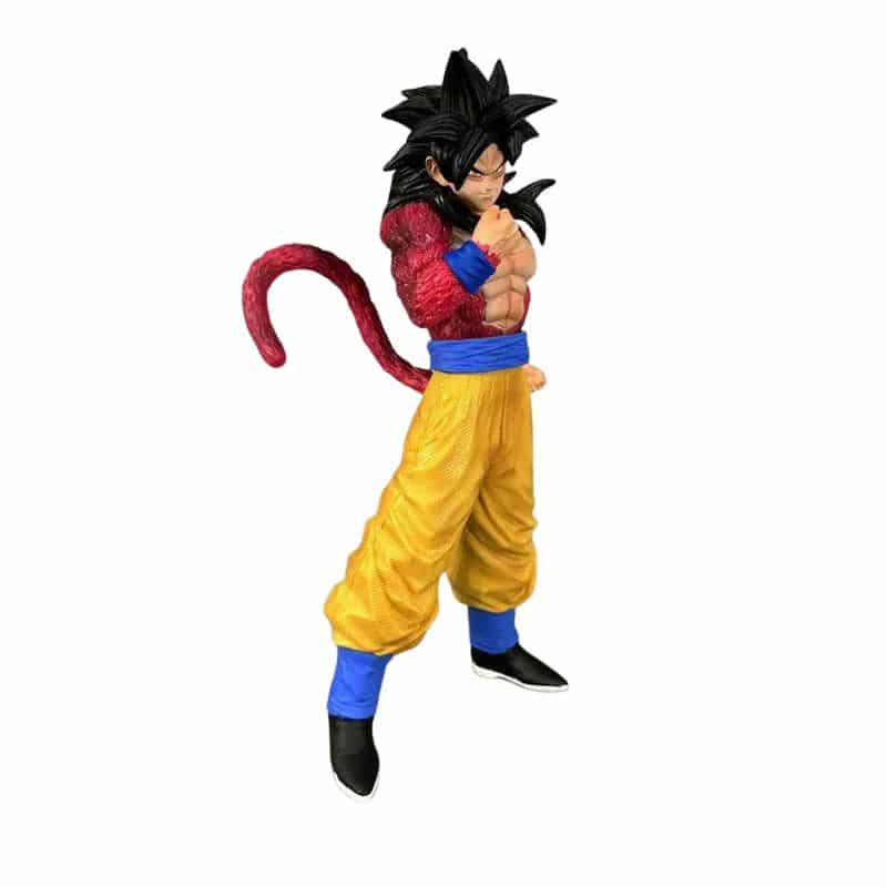 Figurine Goku Super Saiyan 4 Poing Fermé Et Regard Intense 29 cm - Vue 3 Figurine Goku Super Saiyan 4 Poing Fermé Et Regard Intense 29 cm - Vue 3