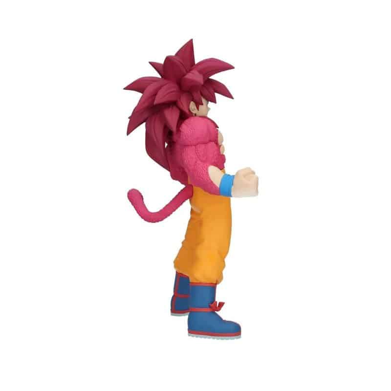 Figurine Goku Super Saiyan 4 Position Prête Au Combat 17 cm - Vue 4 Figurine Goku Super Saiyan 4 Position Prête Au Combat 17 cm - Vue 4