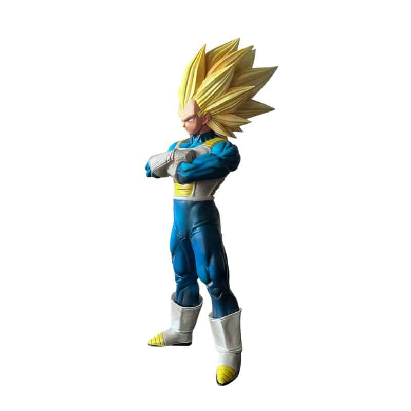 Figurine Vegeta Super Saiyan Pose Bras Croisés 33 cm - Vue 2 Figurine Vegeta Super Saiyan Pose Bras Croisés 33 cm - Vue 2