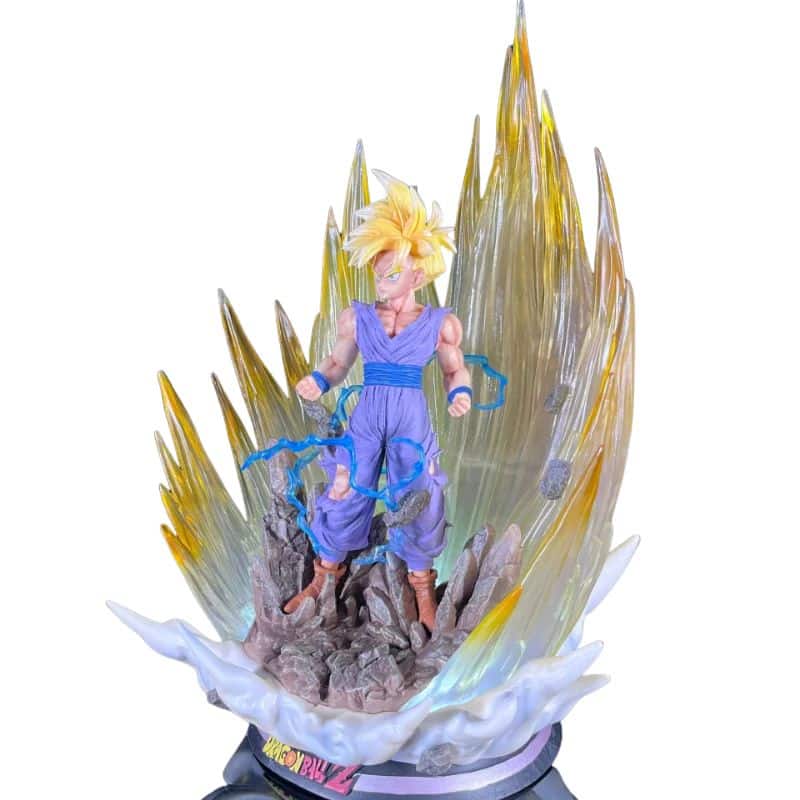 Figurine Gohan Super Saiyan 2 Victoire Sur Cell 42 cm - Vue 4 Figurine Gohan Super Saiyan 2 Victoire Sur Cell 42 cm - Vue 4