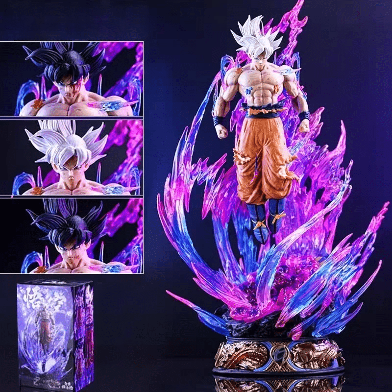 Figurine Son Goku Ultra Instinct Force Absolue 33 cm - Vue 5 Figurine Son Goku Ultra Instinct Force Absolue 33 cm - Vue 5
