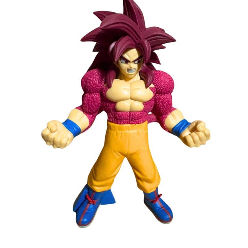 Figurine Goku Super Saiyan 4 Position Prête Au Combat 17 cm - Vue 5 Figurine Goku Super Saiyan 4 Position Prête Au Combat 17 cm - Vue 5