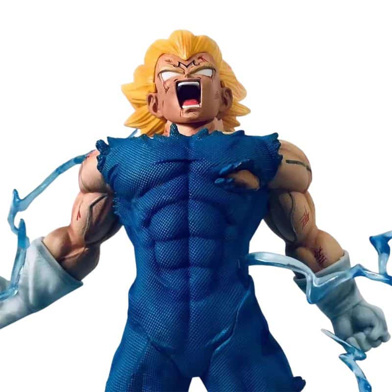 Figurine Vegeta Transformation Enragée Super Saiyan 27 cm - Vue 4 Figurine Vegeta Transformation Enragée Super Saiyan 27 cm - Vue 4