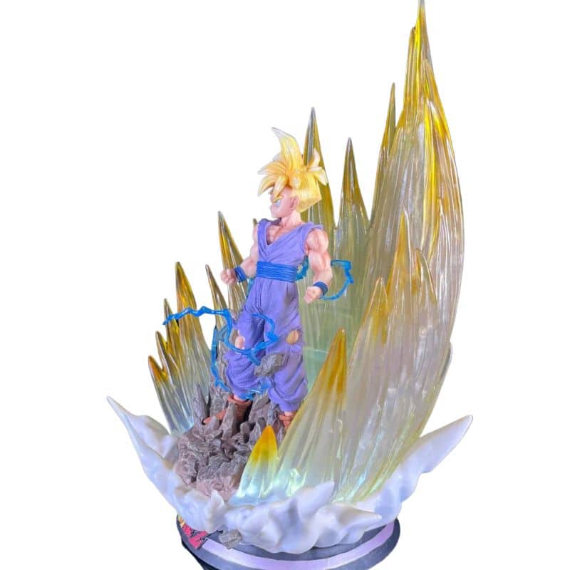 Figurine Gohan Super Saiyan 2 Victoire Sur Cell 42 cm - Vue 6 Figurine Gohan Super Saiyan 2 Victoire Sur Cell 42 cm - Vue 6