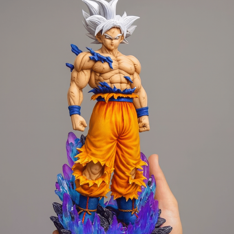 Figurine Son Goku Ultra Instinct Force Absolue 33 cm - Vue 4 Figurine Son Goku Ultra Instinct Force Absolue 33 cm - Vue 4