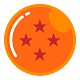 dragon ball with 4 stars logo png seeklogo 425017 1