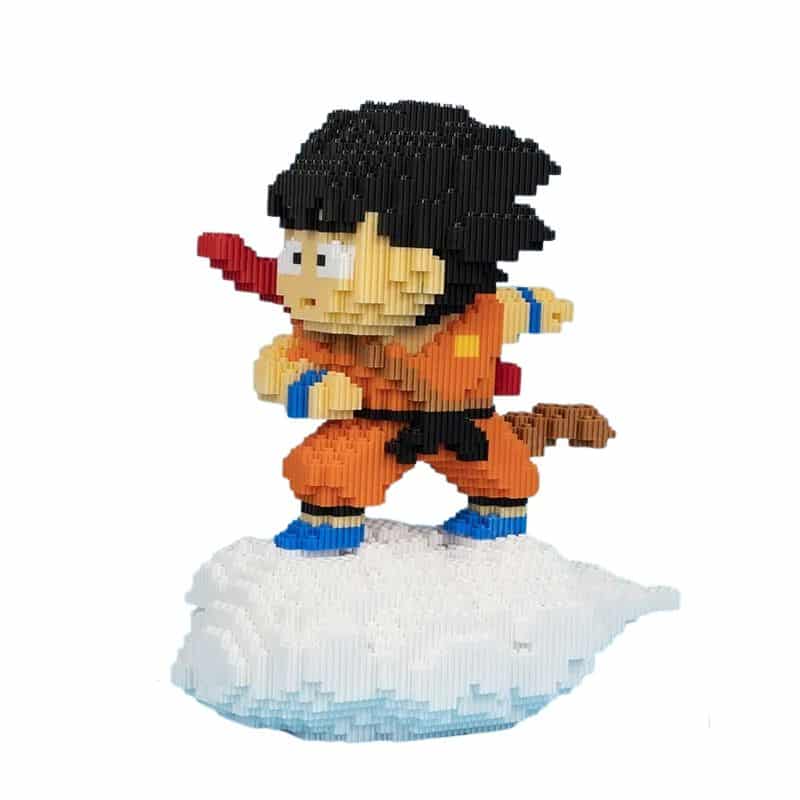 Figurine Goku Nuage Magique en Blocs de Construction 30 cm - Vue 2