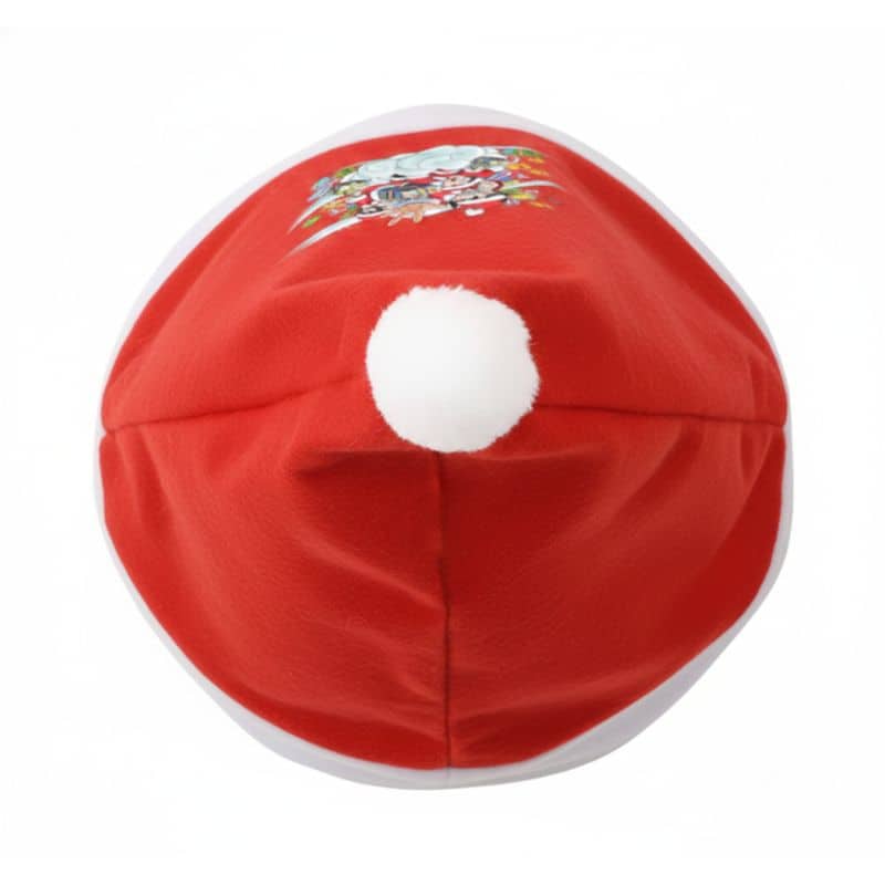 Bonnet Dragon Ball Rouge De Noël Avec Goku Et Amis - Vue 5 Bonnet Dragon Ball Rouge De Noël Avec Goku Et Amis - Vue 5