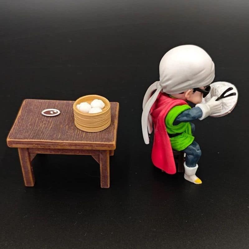 Figurine Gohan Dragon Ball Z Mangeant 8 cm - Vue 4 Figurine Gohan Dragon Ball Z Mangeant 8 cm - Vue 4