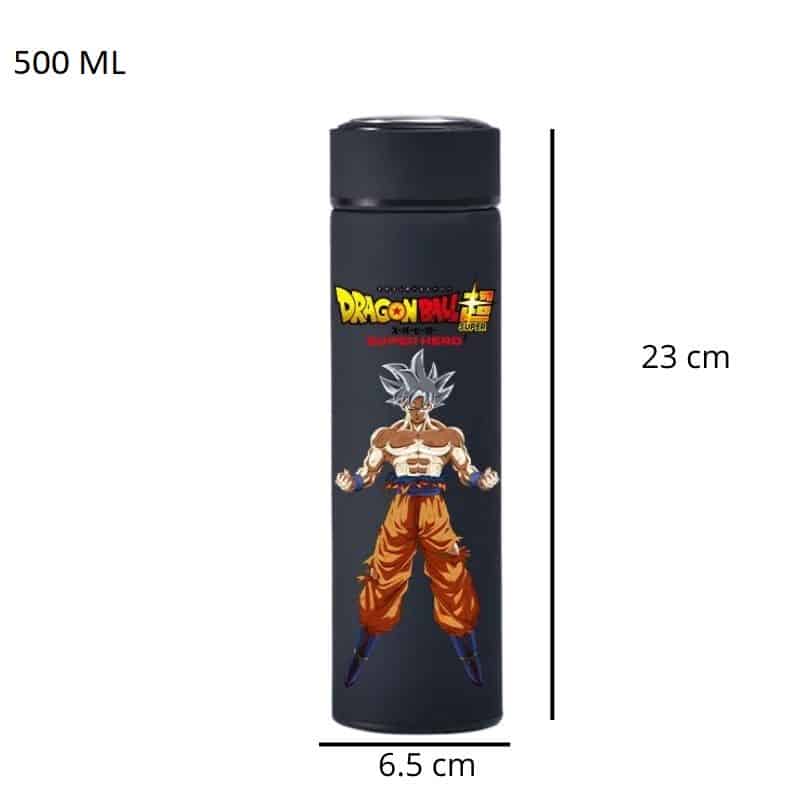 Gourde Dragon Ball Goku En Posture de Combat - Vue 3 Gourde Dragon Ball Goku En Posture de Combat - Vue 3