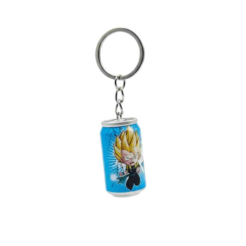 Porte Clé Vegeta Dragon Ball En Mini Canette Énergie Super Saiyan