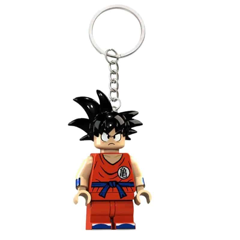 Porte Clé Goku Dragon Ball Avec Look Sérieux