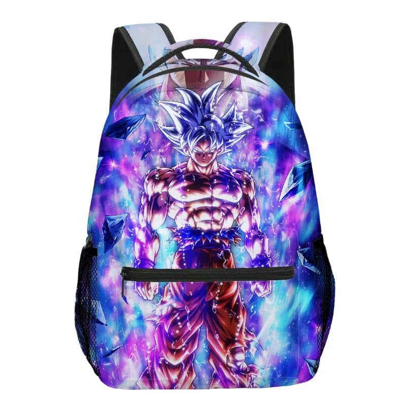 Sac à Dos Dragon Ball Goku Ultra Instinct Énergie Cosmique