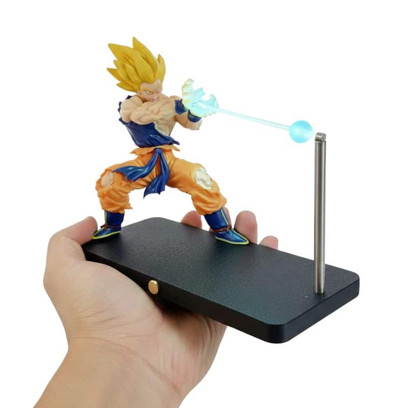 Figurine Goku Dragon Ball Z Avec Pose Iconique Super Saiyan - Vue 2 Figurine Goku Dragon Ball Z Avec Pose Iconique Super Saiyan - Vue 2