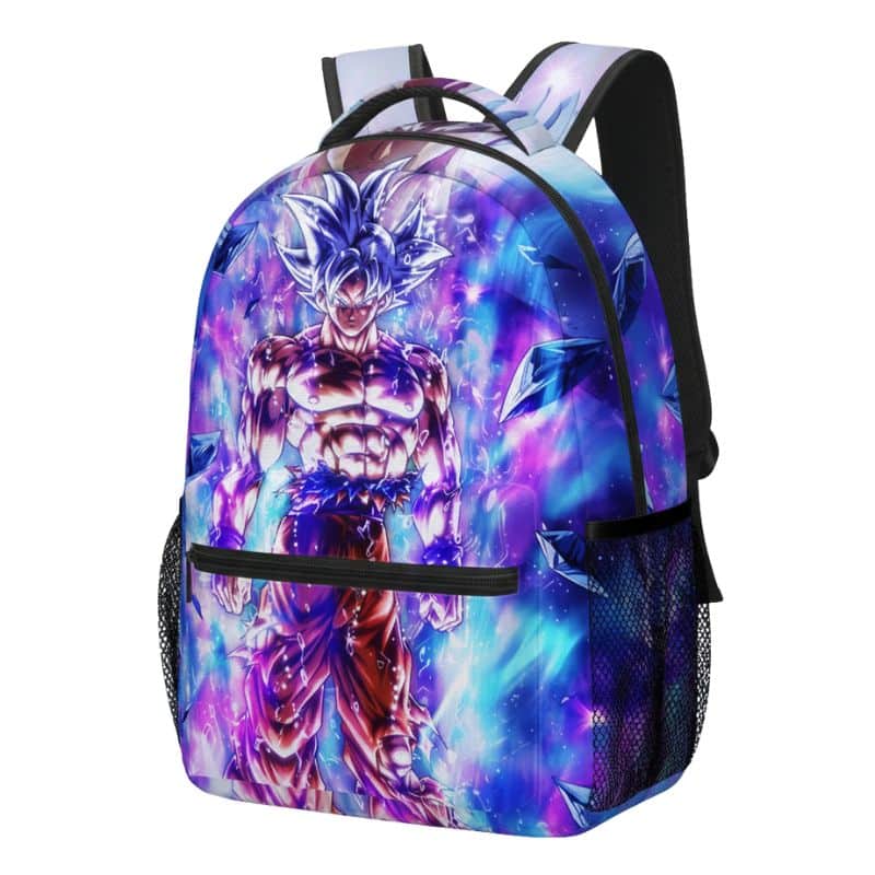 Sac à Dos Dragon Ball Goku Ultra Instinct Énergie Cosmique - Vue 4 Sac à Dos Dragon Ball Goku Ultra Instinct Énergie Cosmique - Vue 4