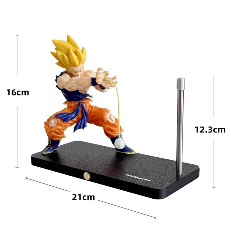 Figurine Goku Dragon Ball Z Avec Pose Iconique Super Saiyan - Vue 4 Figurine Goku Dragon Ball Z Avec Pose Iconique Super Saiyan - Vue 4