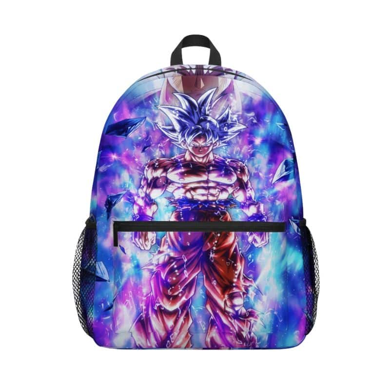 Sac à Dos Dragon Ball Goku Ultra Instinct Énergie Cosmique - Vue 5 Sac à Dos Dragon Ball Goku Ultra Instinct Énergie Cosmique - Vue 5