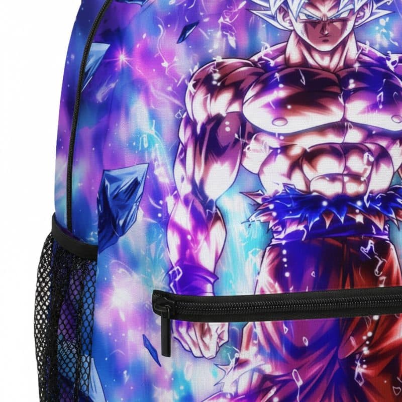 Sac à Dos Dragon Ball Goku Ultra Instinct Énergie Cosmique - Vue 6 Sac à Dos Dragon Ball Goku Ultra Instinct Énergie Cosmique - Vue 6